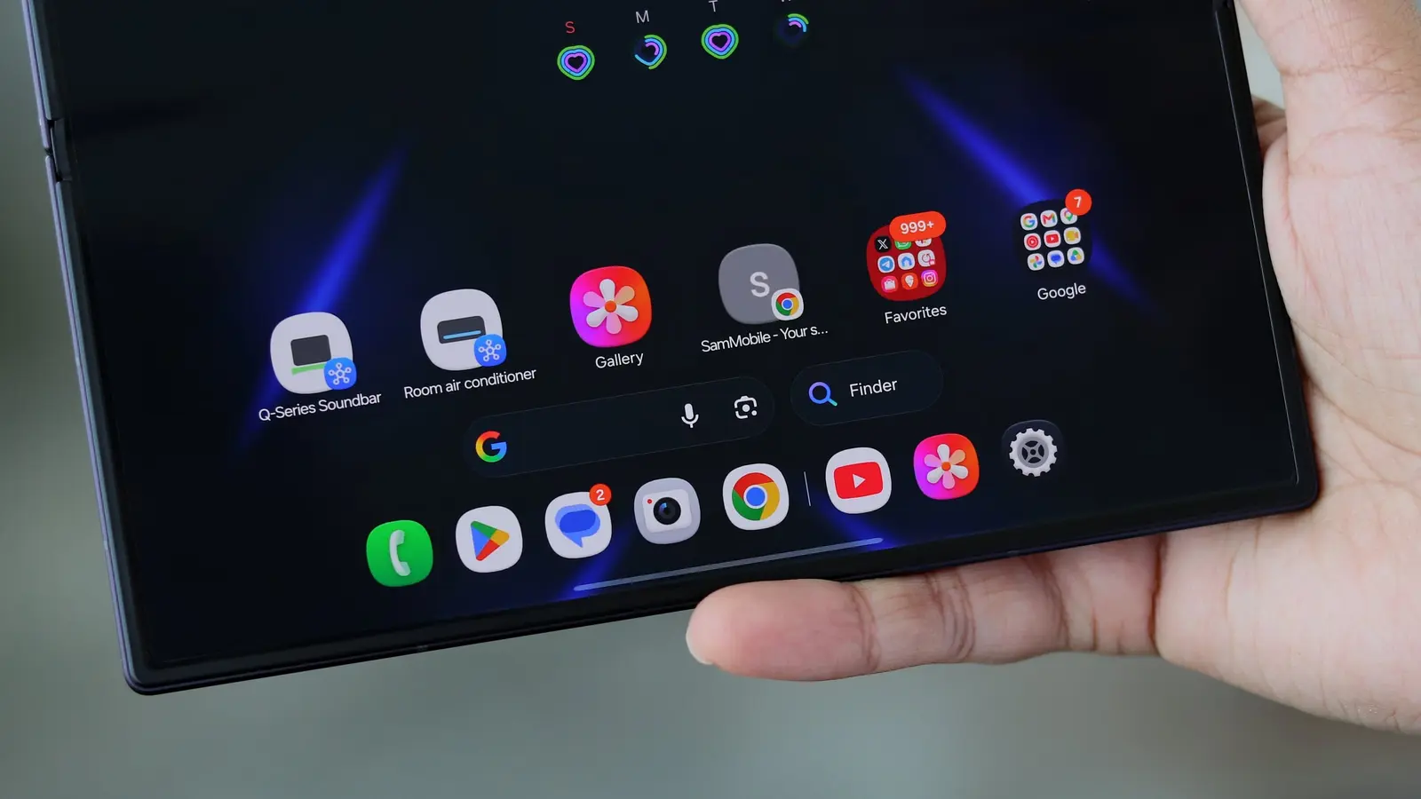 Galaxy Z Fold 8:n pehmeät kulmat: suunnittelupäätös