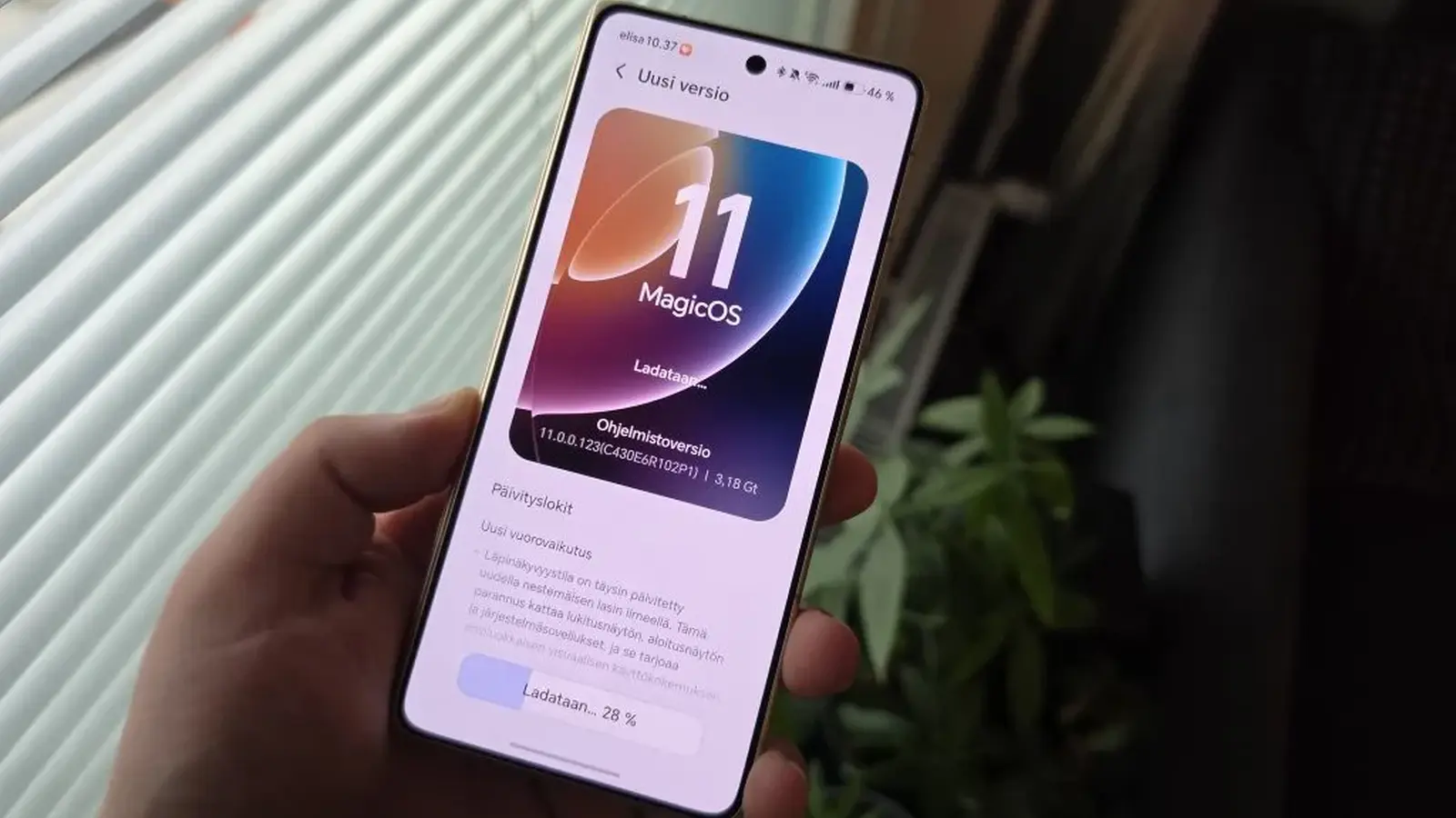 Honor Magic V6 sai Android 17 -päivityksen Suomessa nyt