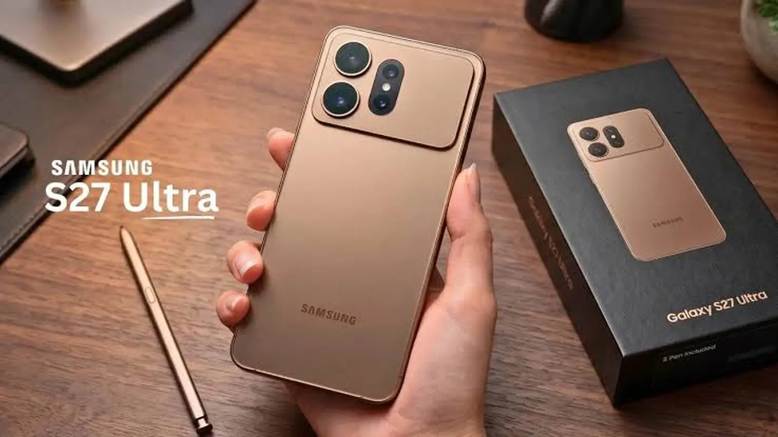 Samsung Galaxy S27 Ultra: ohuemmat kehykset, paksumpi kamera