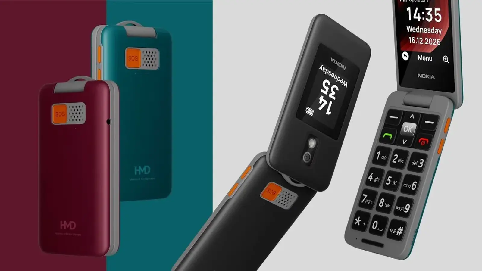 Nokia 2360 Flip tuo etähallinnan seniorien puhelimeen