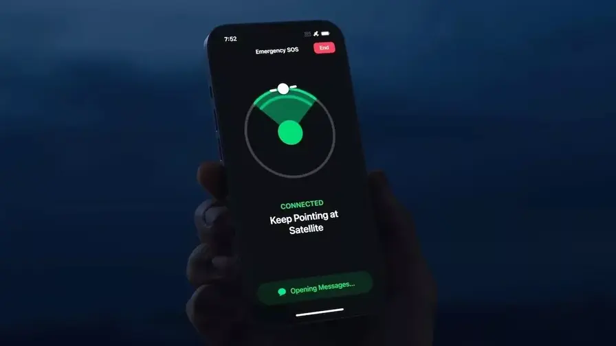 Apple laajentaa ilmaista satelliittipalvelua iPhoneille taas