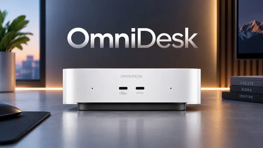 HP OmniDesk mini: kompaktimpi Wildcat Lake -mini-PC