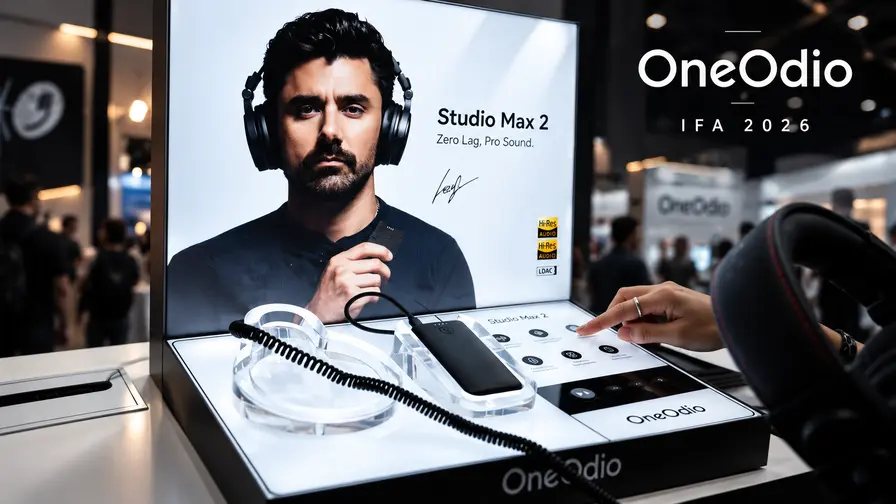 OneOdio Studio Max 2: 9 ms viive, LDAC ja 120 h akku