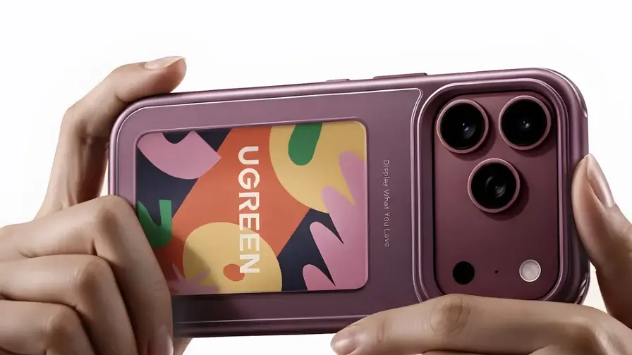 Ugreen Magic E-ink: värillinen e-ink-näyttö iPhone Prolle